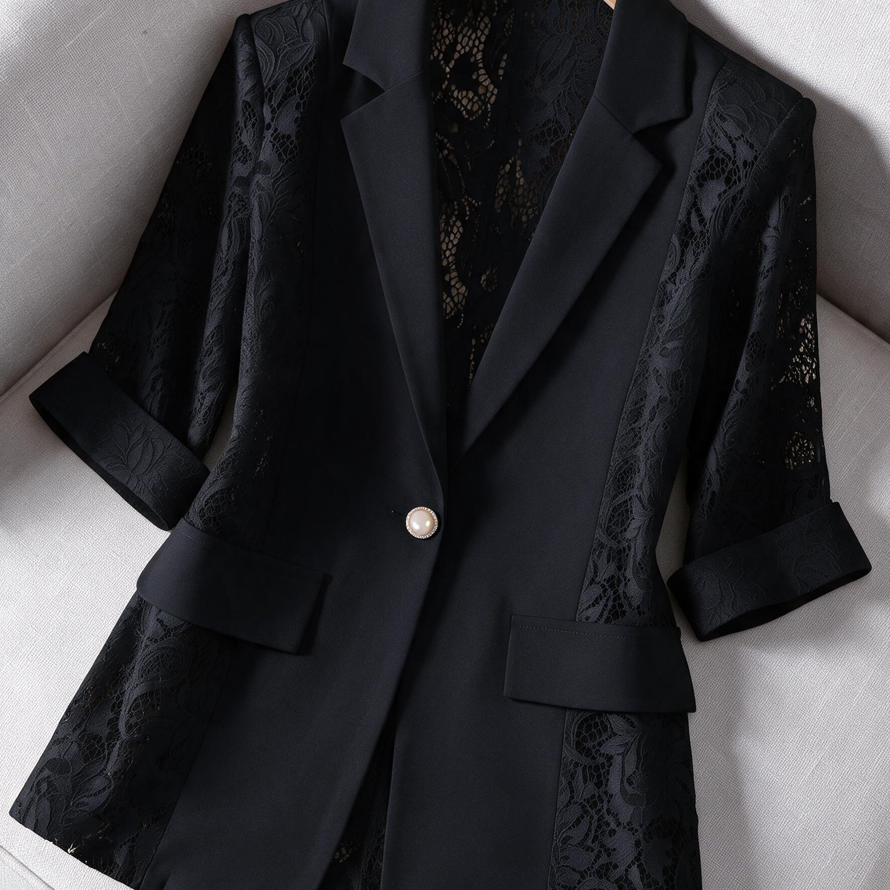 TEMU European And American Cross-border Women's Blazer, , Fashionable, Elegant, And Versatile New Arrival
