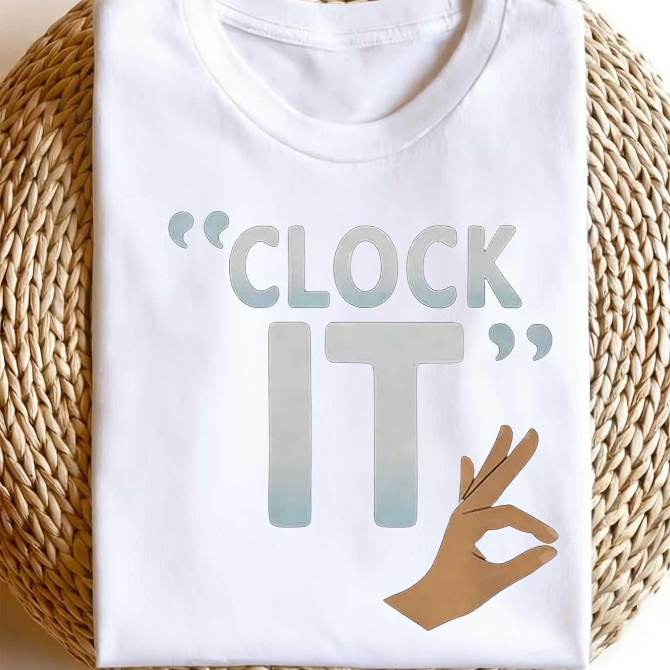 TEMU Men's Funny Meme Slang Graphic Tshirt Viral Slogan Casual With Finger Design Fabric For Gym & Casual Attire Round Neck Shirt F Top For Daily