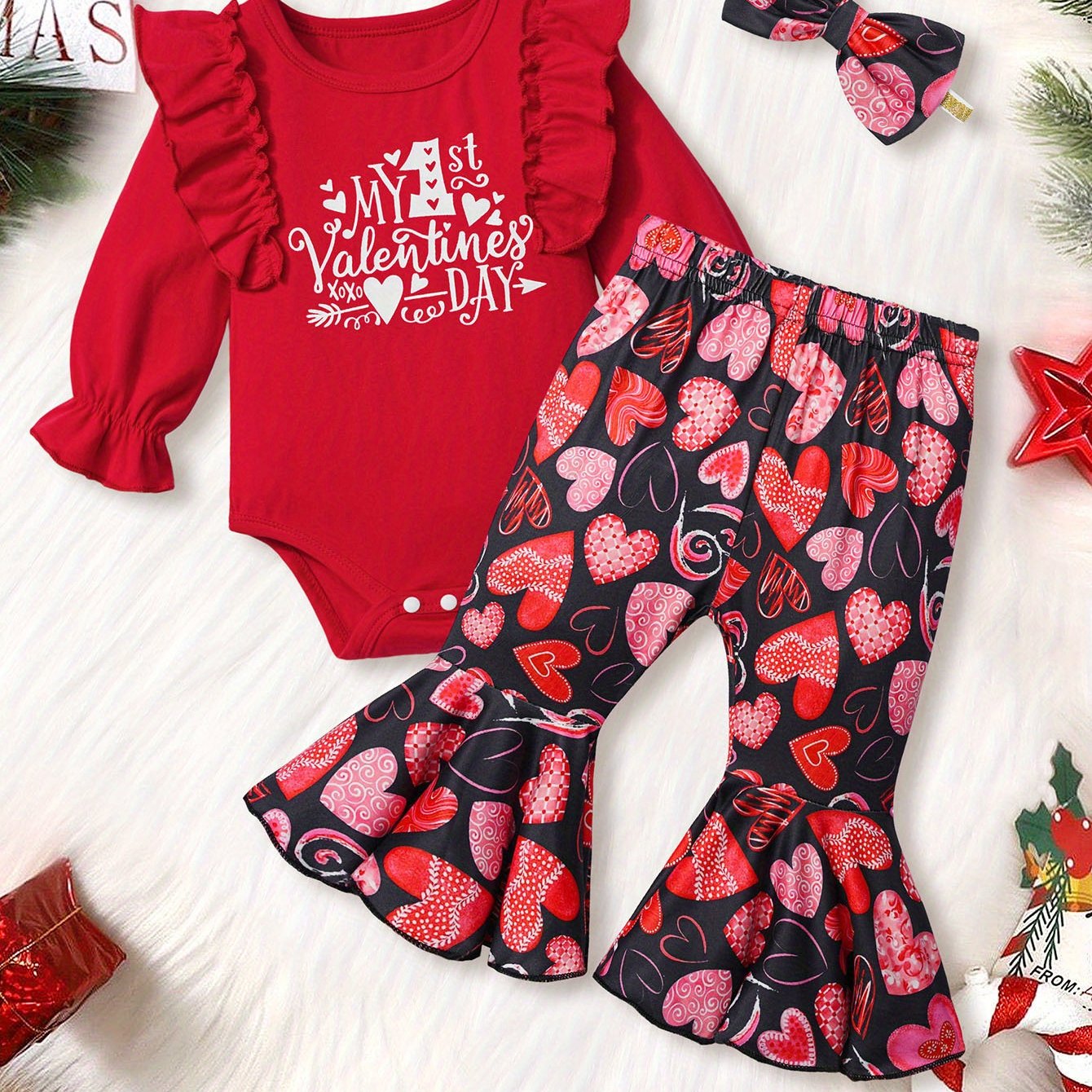 Valentine's day outfit outlet baby girl