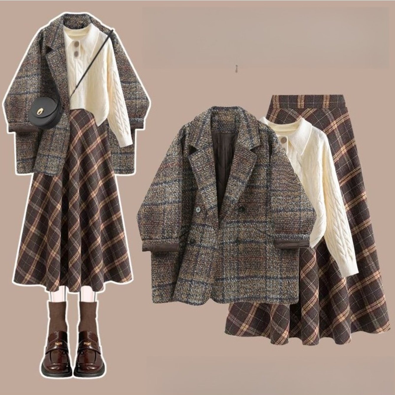 TEMU Autumn Trendy Trousers, , Autumn Clothing For Women, 2025 New Clothing, Beauty, Western Clothing, Women's Clothing, Casual Wear, Seasonal