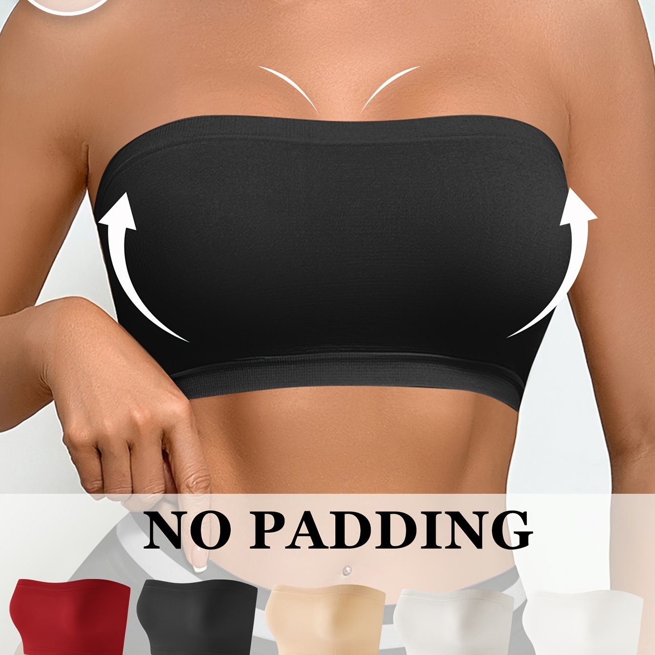 Image of 5pcs Seamless Breathable Traceless Women' Top