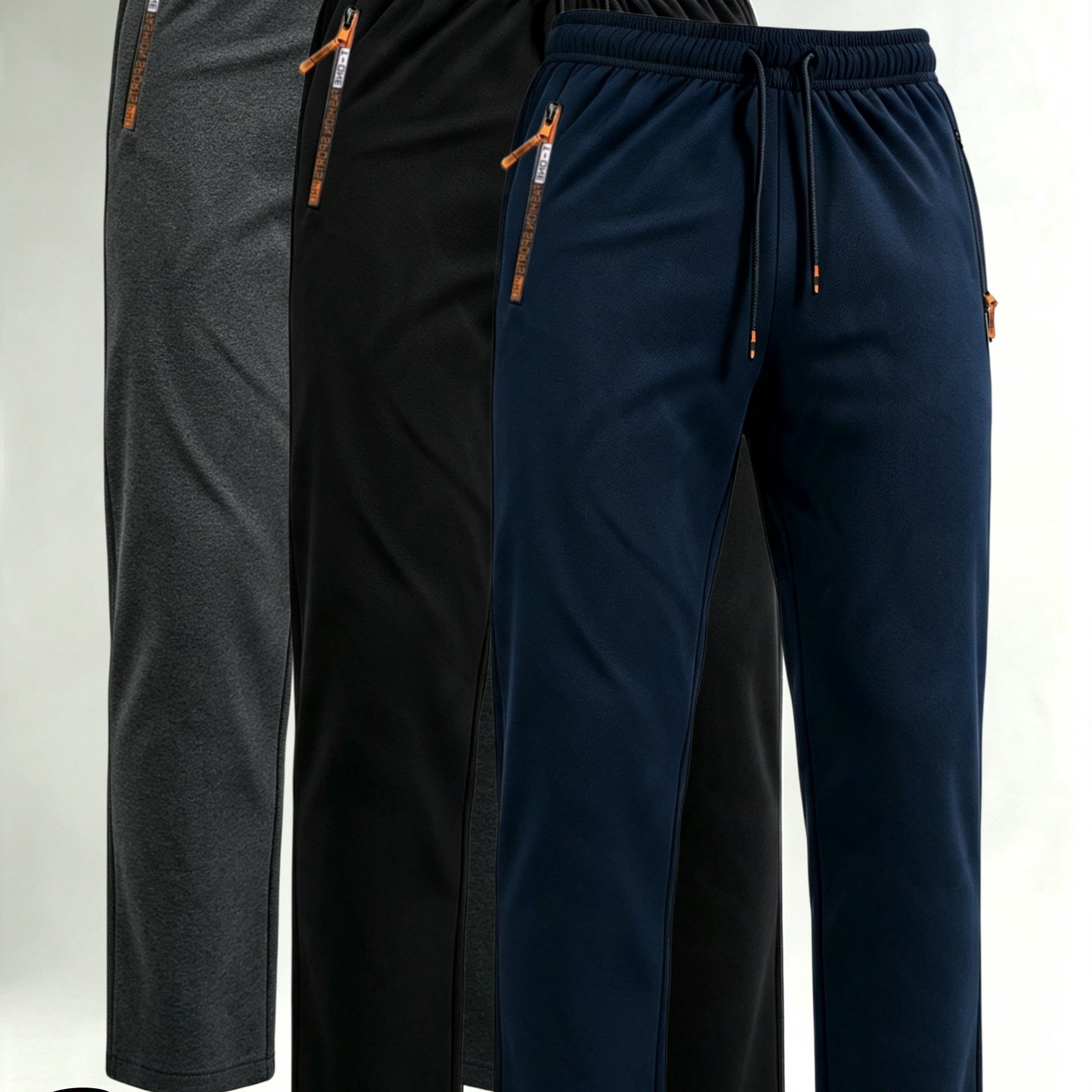 TEMU 3pcs Autumn Winter Warm Thick Outdoor Casual Drawstring Long Pants, Fleece Casual Sports, For Gifting