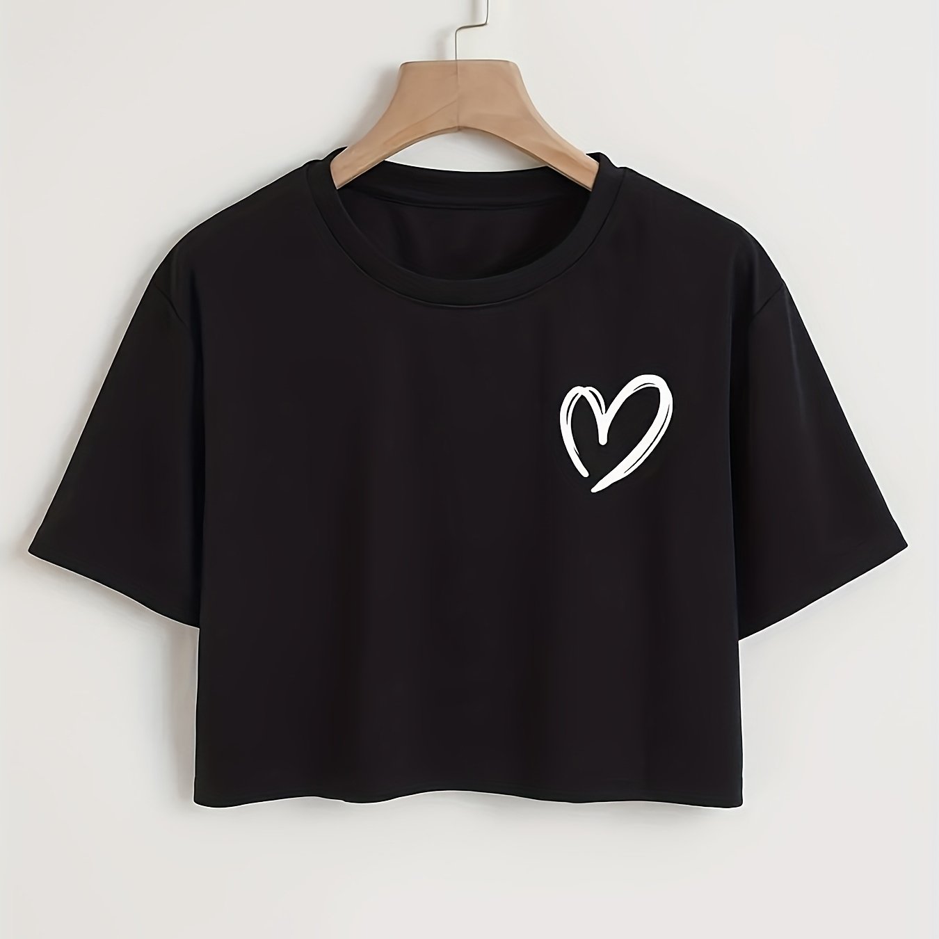 TEMU Women's Fashion Y2k Pattern Print T-shirt