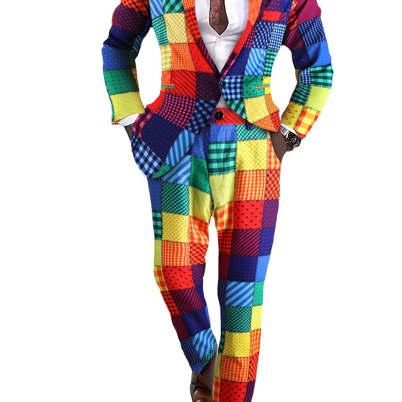 Stylish Casual Suit With Pants Set, 2pcs