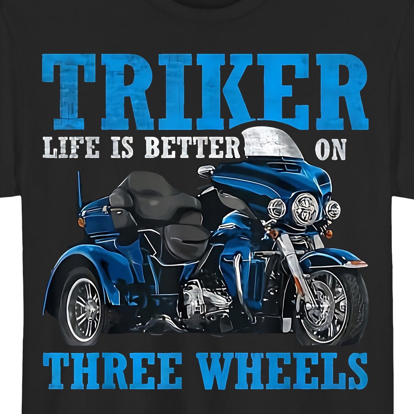 Men's Graphic T-shirt - Soft Breathable Fabric, Retro Motorcycle Enthusiast Tee With Slogan & 3-wheel Design, Casual Wear For (s-xxxl) - Comfortable Short Sleeve Shirt