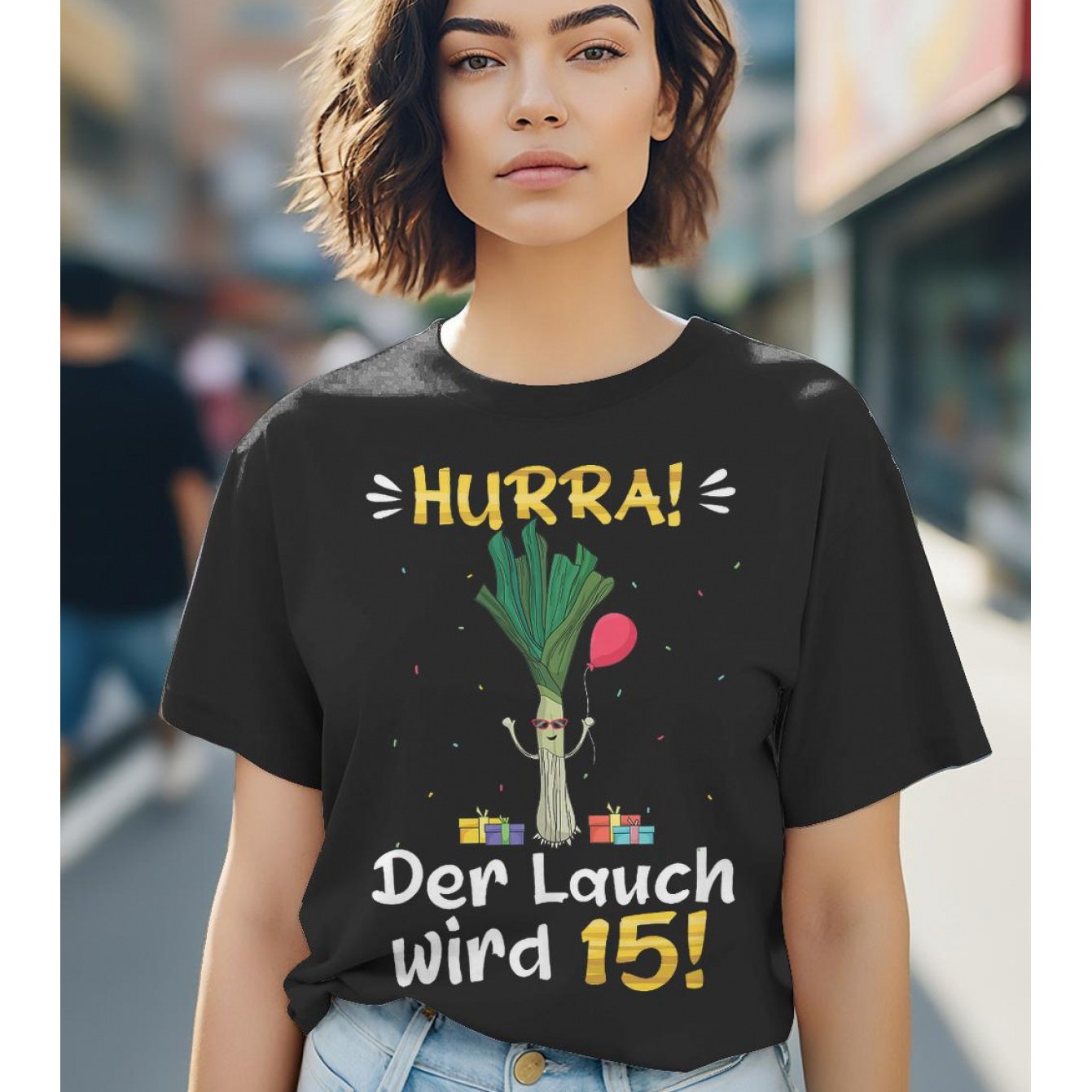 On 15th, A Gift For 15-year-olds. Birthday T-shirt Summer Crew Neck 100% Fashionable And Versatile Women's Short Sleeves Comfortable T-shirt Unisex Gift T-shirt Gifts T-shirt
