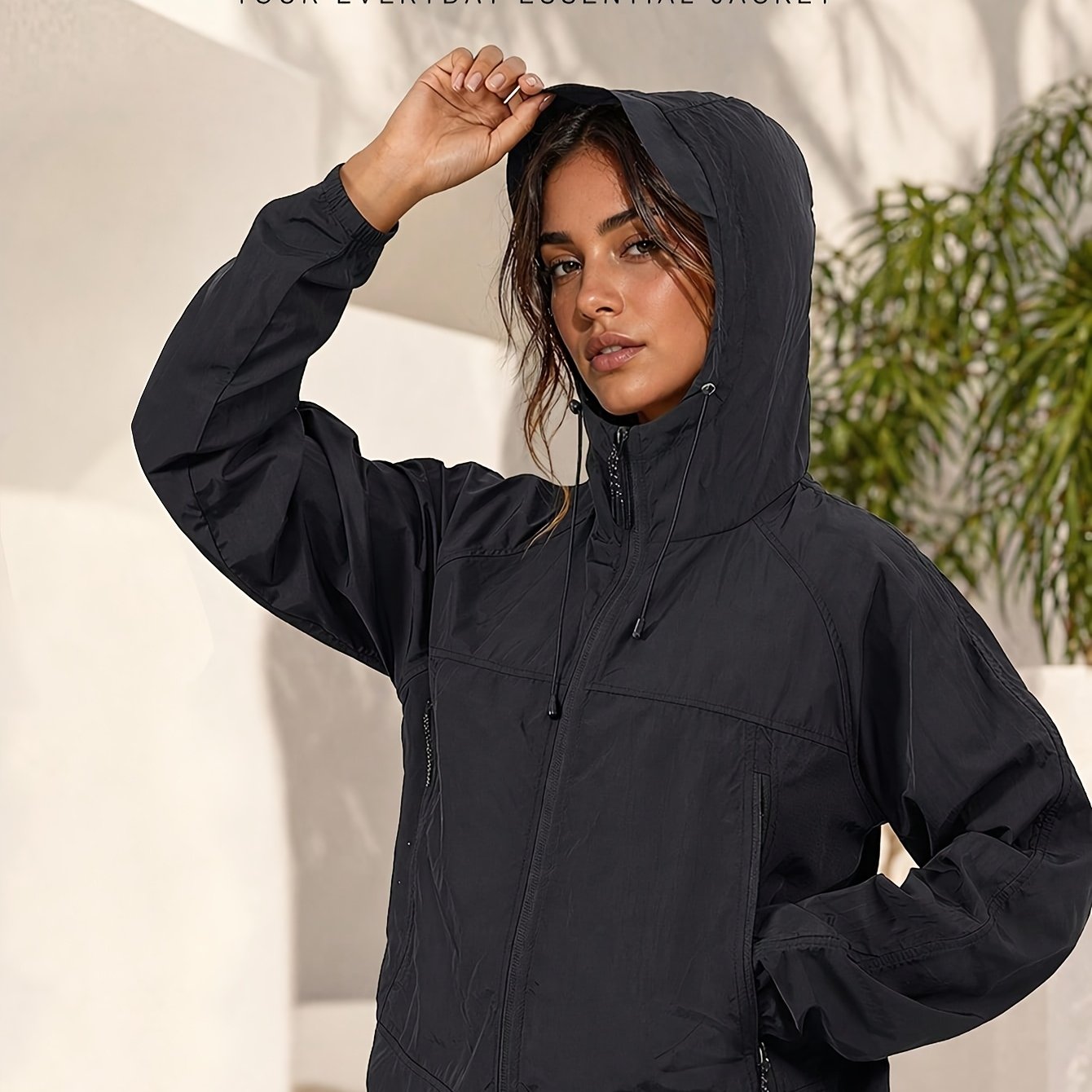 E-shop Sommer-Eisfaserstoff-ultradünne Damenjacke, leichte, dünne, schnelltrocknende, atmungsaktive Outdoor-Sportjacke, geeignet für Wandern,