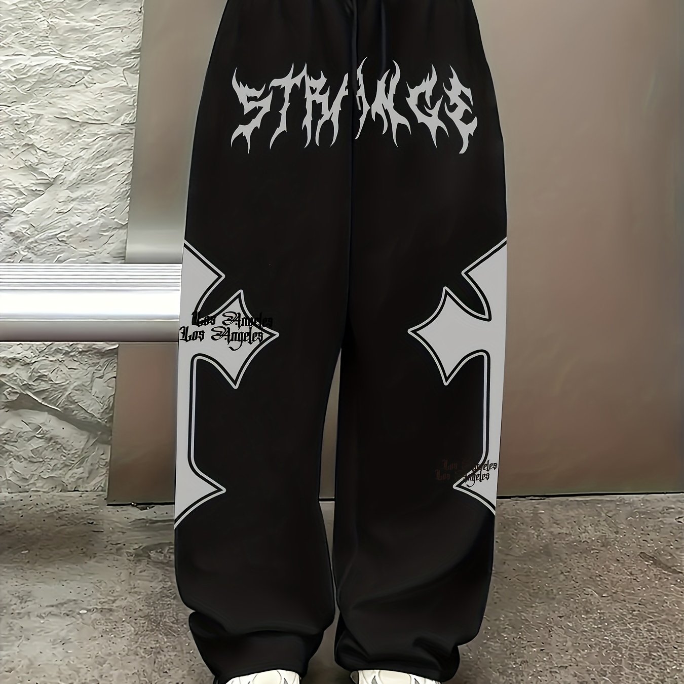 TEMU Women's Casual Joggers - Winter Collection - Adult Sizes - Straight-leg Street Style Pants