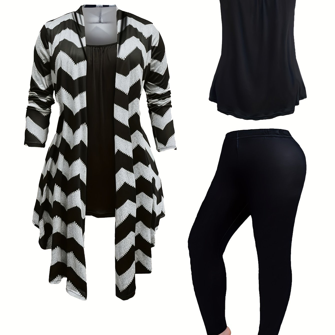 Large Size Women's Autumn And -piece Set