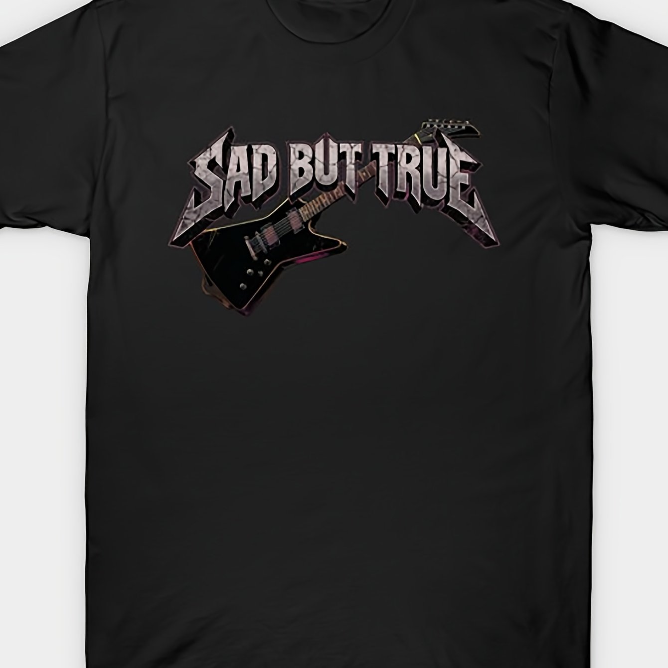 Metal Guitarist T-shirt Pixel Music