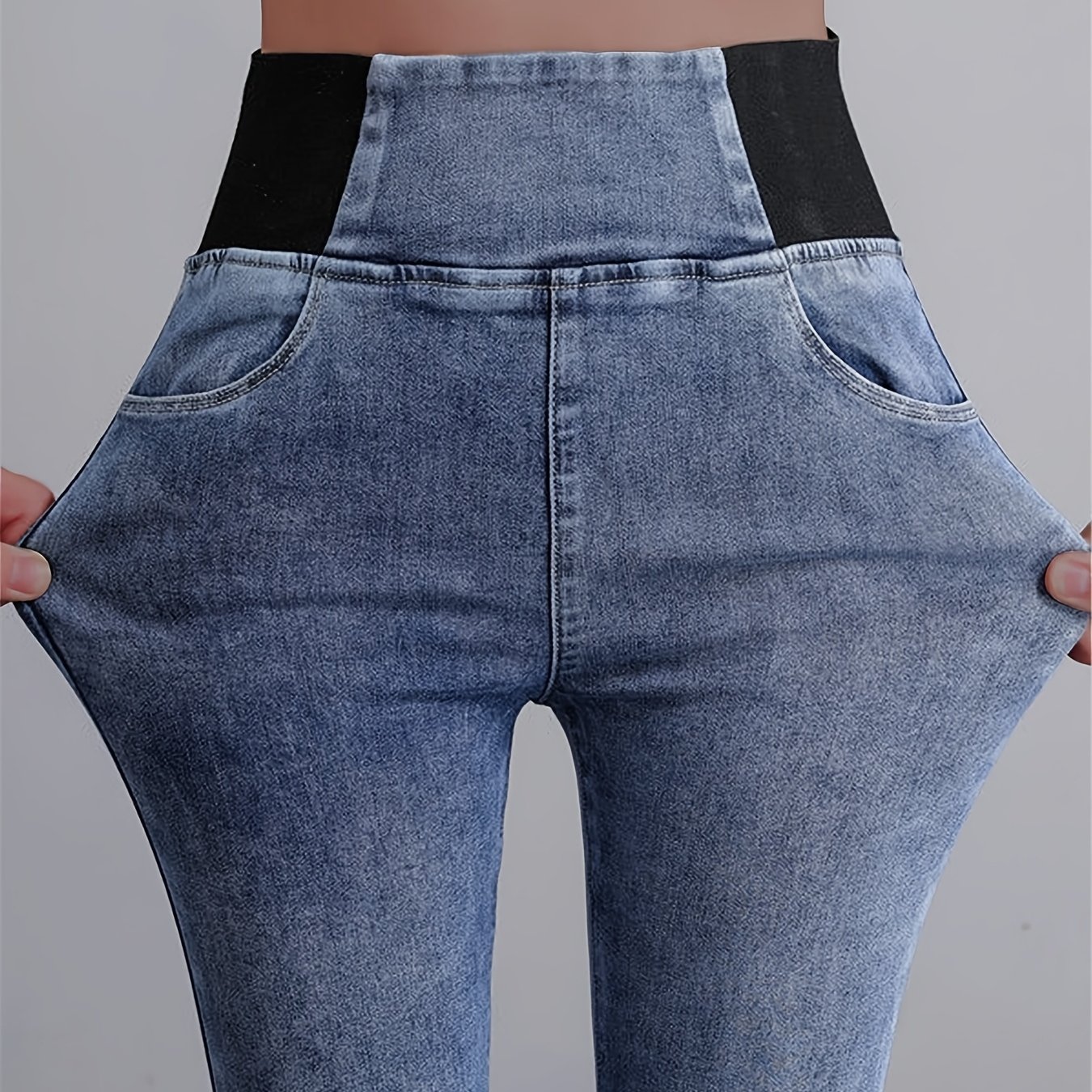 Women's Denim Slim Fit Pencil Pants Skinny Pants