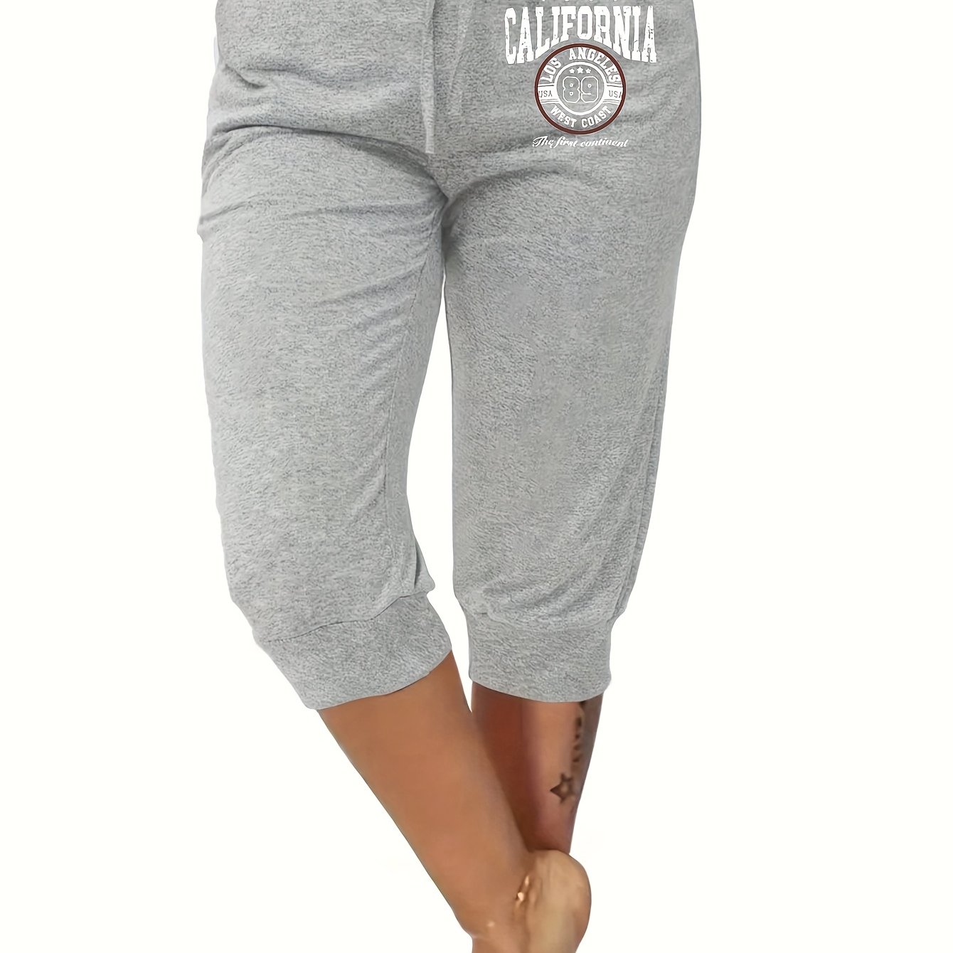 TEMU Women's Casual Bermuda Shorts - 