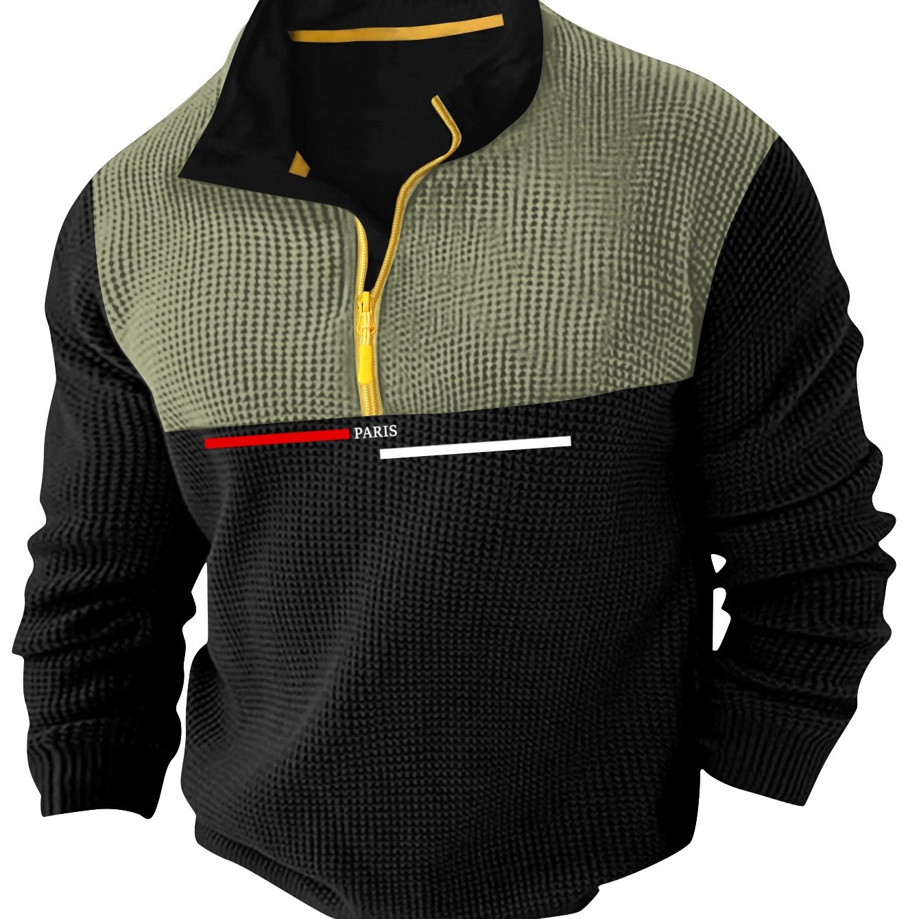 Spring/autumn 's Fashion Printed Long Sleeve T-shirt Casual Business Shirts