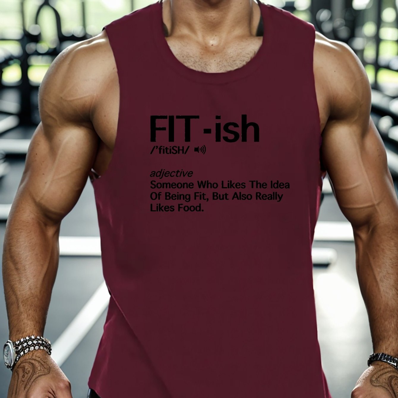 TEMU Fit Ish Standard Size Men's Vest