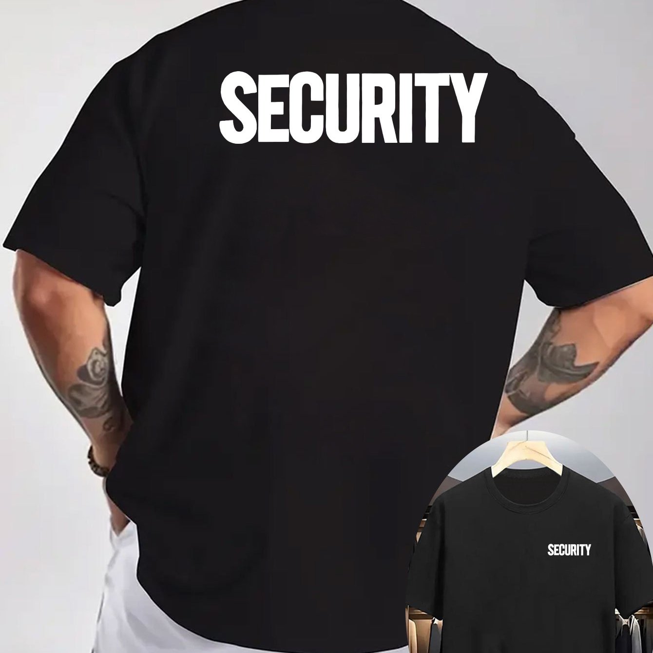 Men's Casual Print T-shirt | Crew Neck, Short Sleeve, Stretch Fabric, , Design, Suitable For Outdoor Activities, Knit