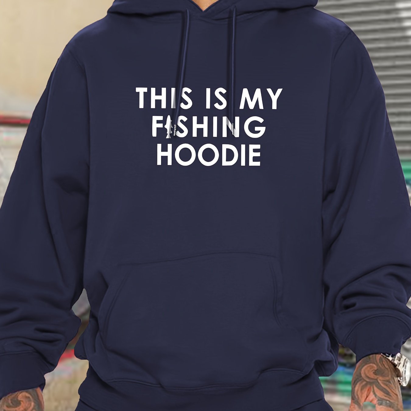 TEMU Fashion Casual Hooded Sweatshirt For Autumn And Winter