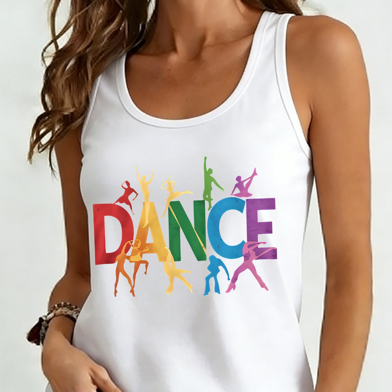 TEMU [064#] Chaleco sin estampado de del , camiseta sin sexy y para mujer, camiseta de moda para mujer, top versátil y