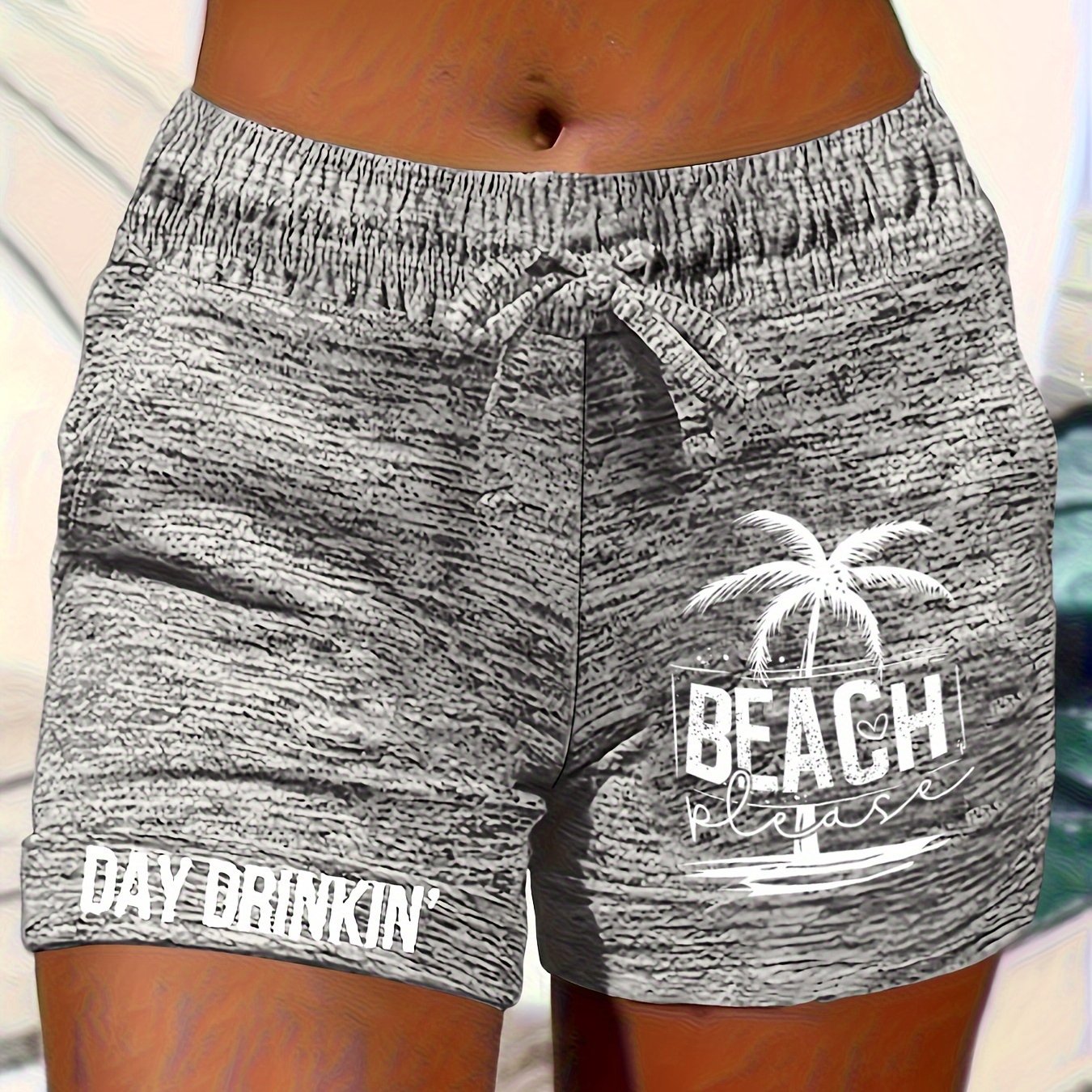 TEMU Shorts de playa por la del mar