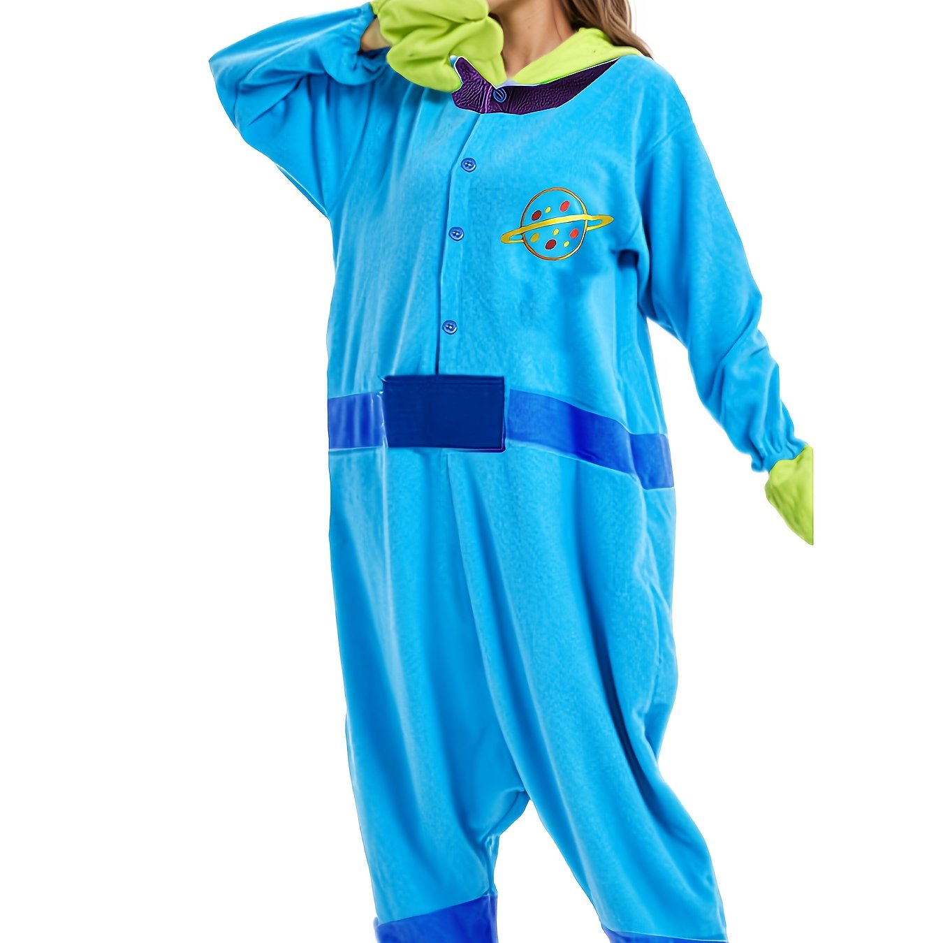 Adult Unisex -piece Pajamas, Cartoon Jumpsuits, Christmas Costumes, Christmas Animal Costumes, Party Role-playing Home Clothes