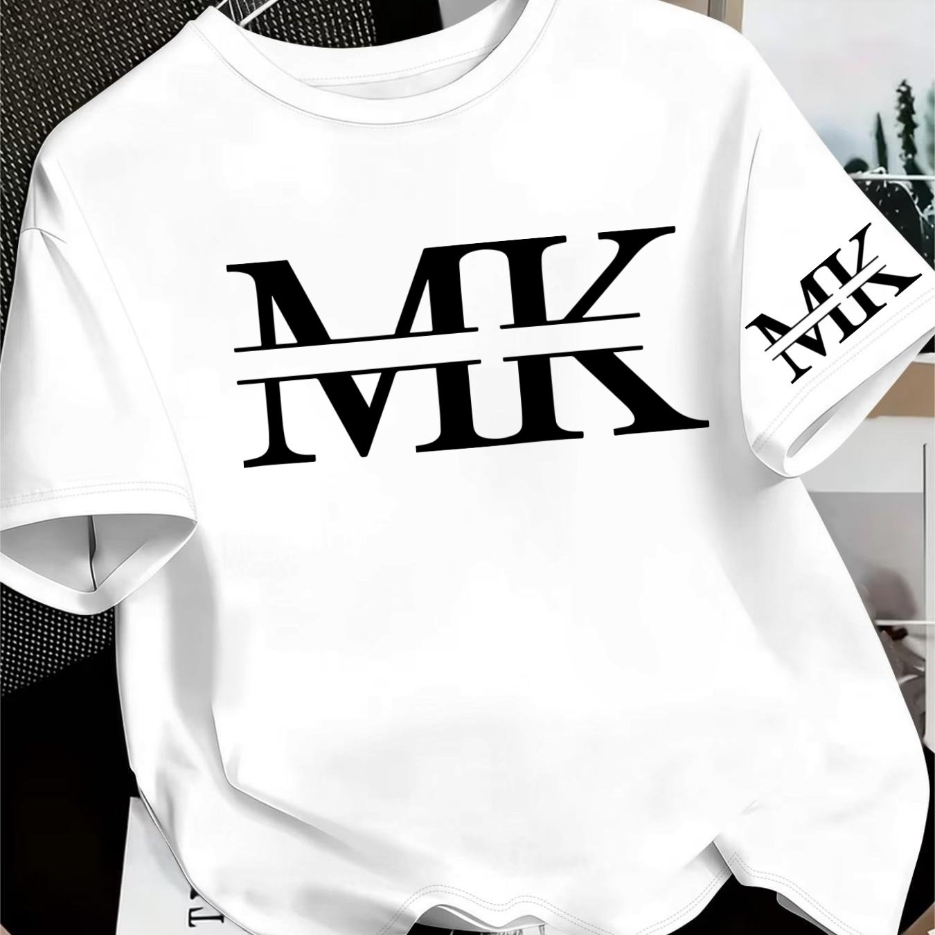 TEMU Graphic Print T-shirt, Short Sleeve Crew Neck Casual Top, Women's Clothing