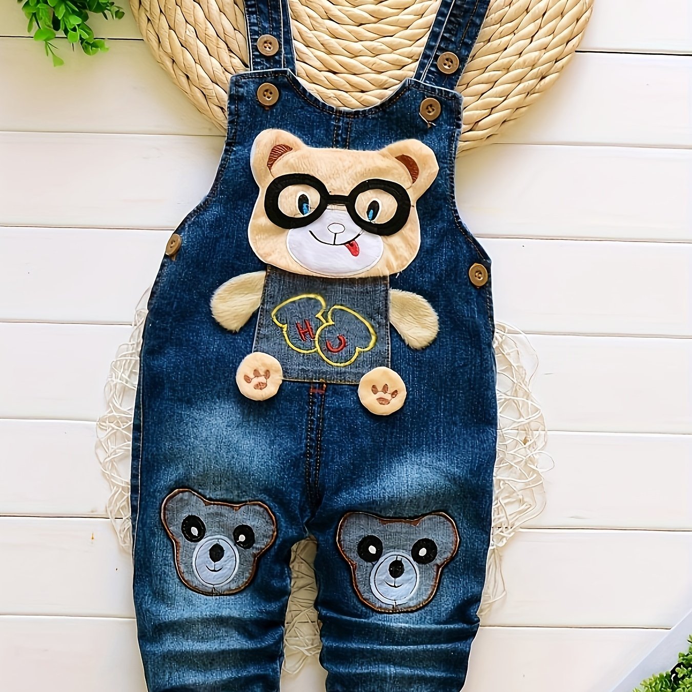 Image of Infant And Toddler Suspender Pants, Perfect For Outdoor,boys And Girls Clothes