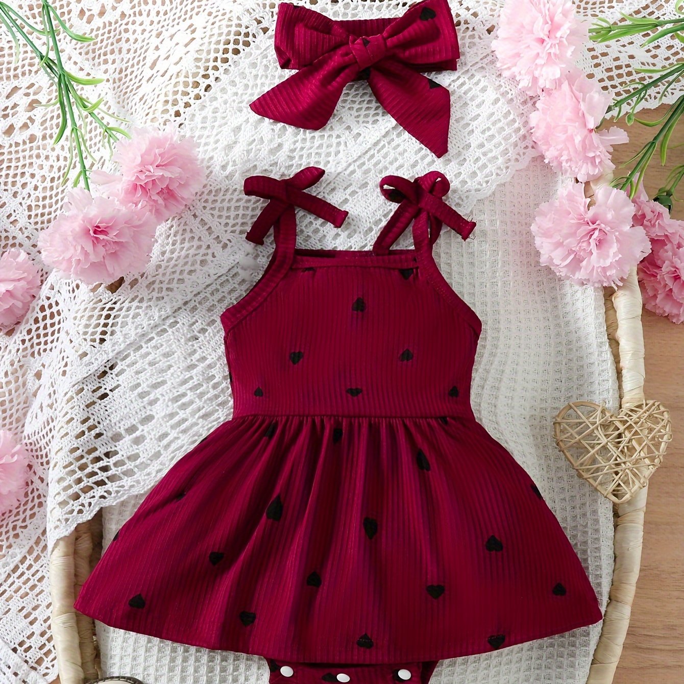 Image of Sleeveless Dress + Headband