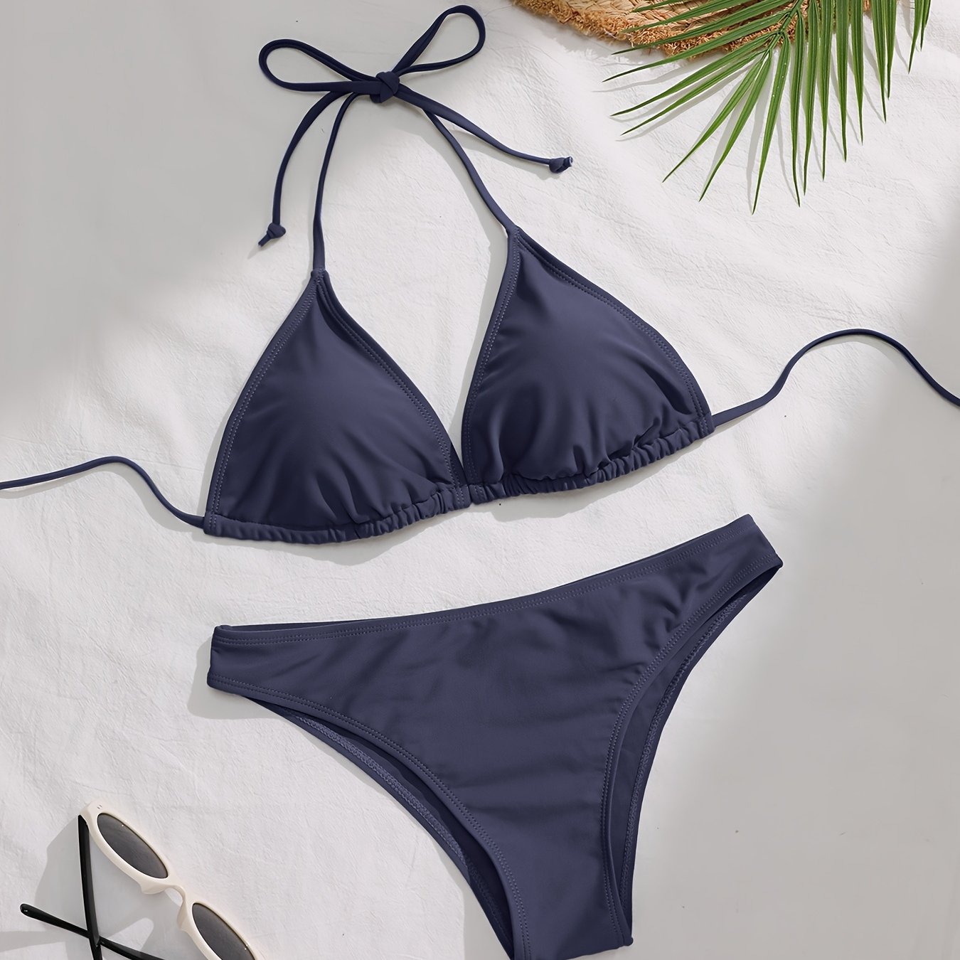Women' Color Classic Bikini Set