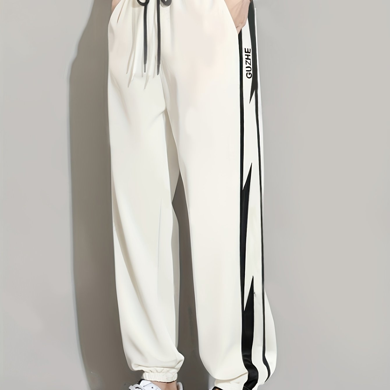 E-shop Lässige Herren Sport Hose, modische Gürtelbund Sport Hose zum Laufen und für Freizeitaktivitäten