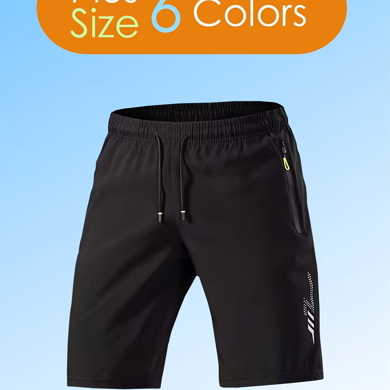 TEMU Loose-fitting Casual Sports Shorts, Unisex Design. Suitable For Summer Outdoor Activities, Fitness, Jogging, Fishing, And Daily . Available In
