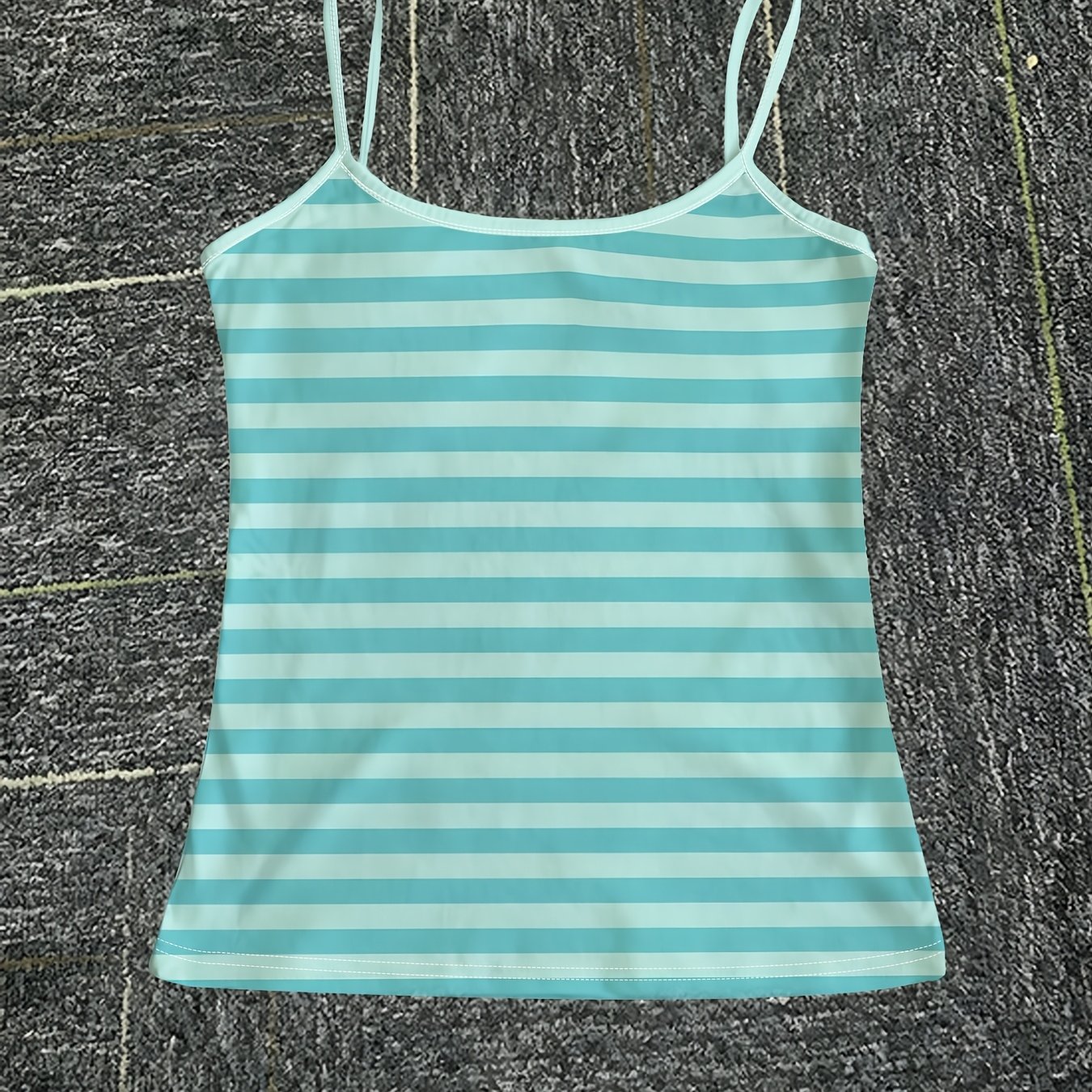 TEMU Women's Summer Camisole, Light Blue Print