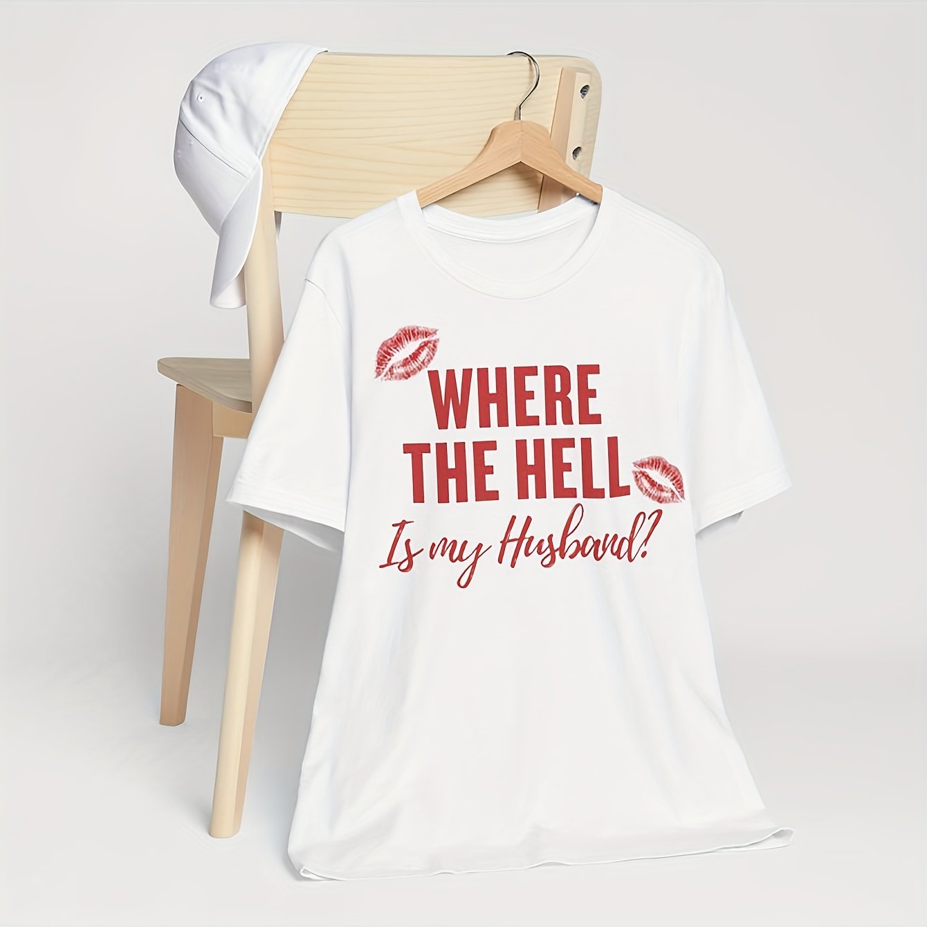 Shirt T Shirt Men's Crew Neck Short Sleeve Compression Where The Is My Husband? Raye 2026 -shirt White With Red Song Design Casual Round Neck Tee For Concert Merch Fit Machine Washable T Shirts