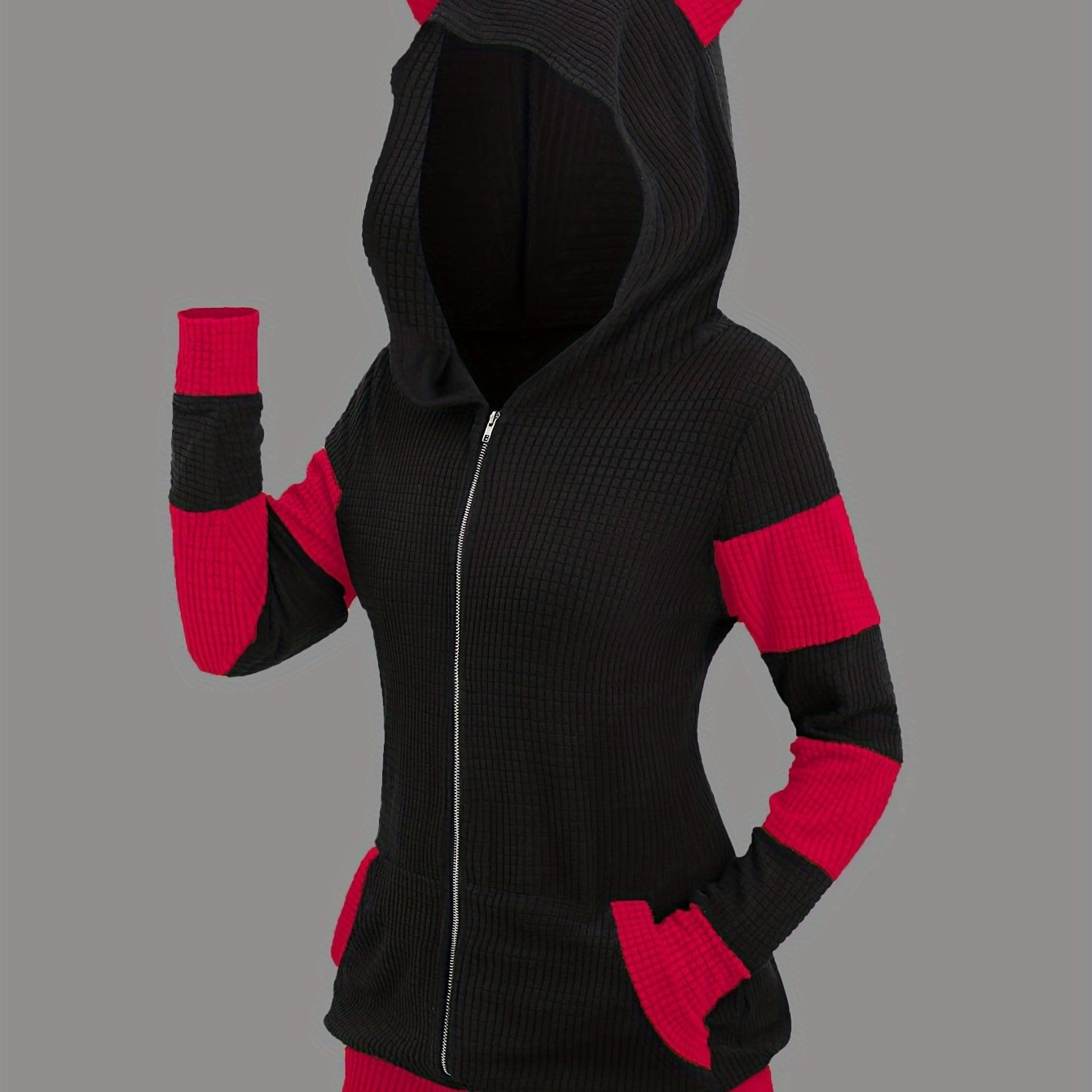 women's plus size casual hoodie cat ears fall/winter - Temu women's plus size casual hoodie cat ears fall/winter - Temu