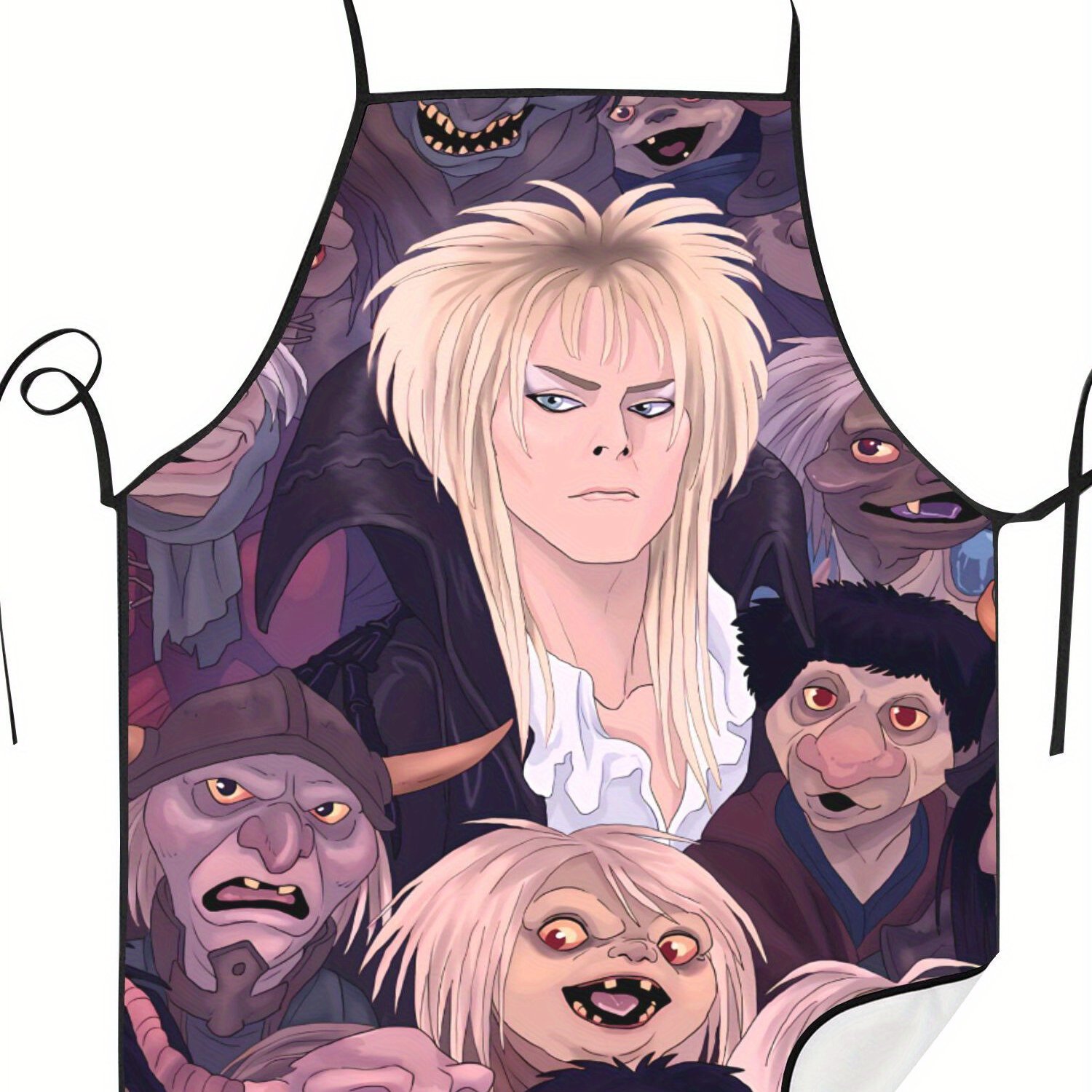 TEMU Labyrinth Apron Woman Printed 2d Print Design