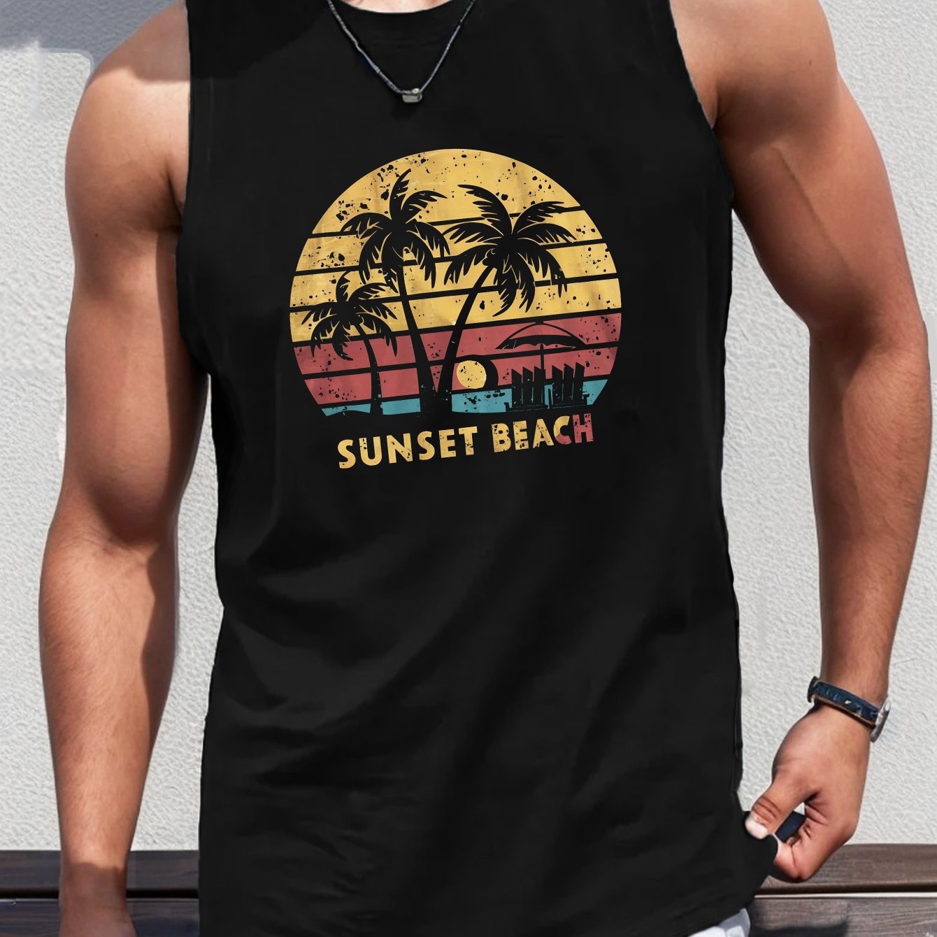 TEMU Standard Size Men's Vest