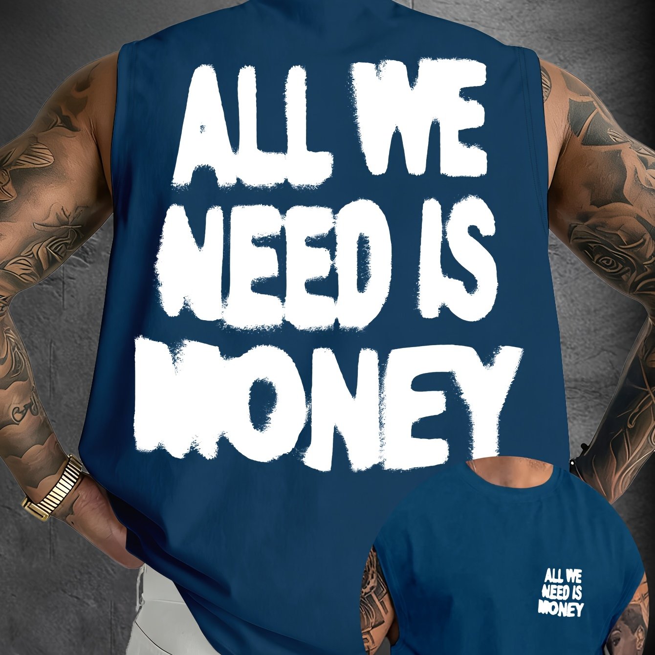 TEMU Men's Casual Sports Tank Top