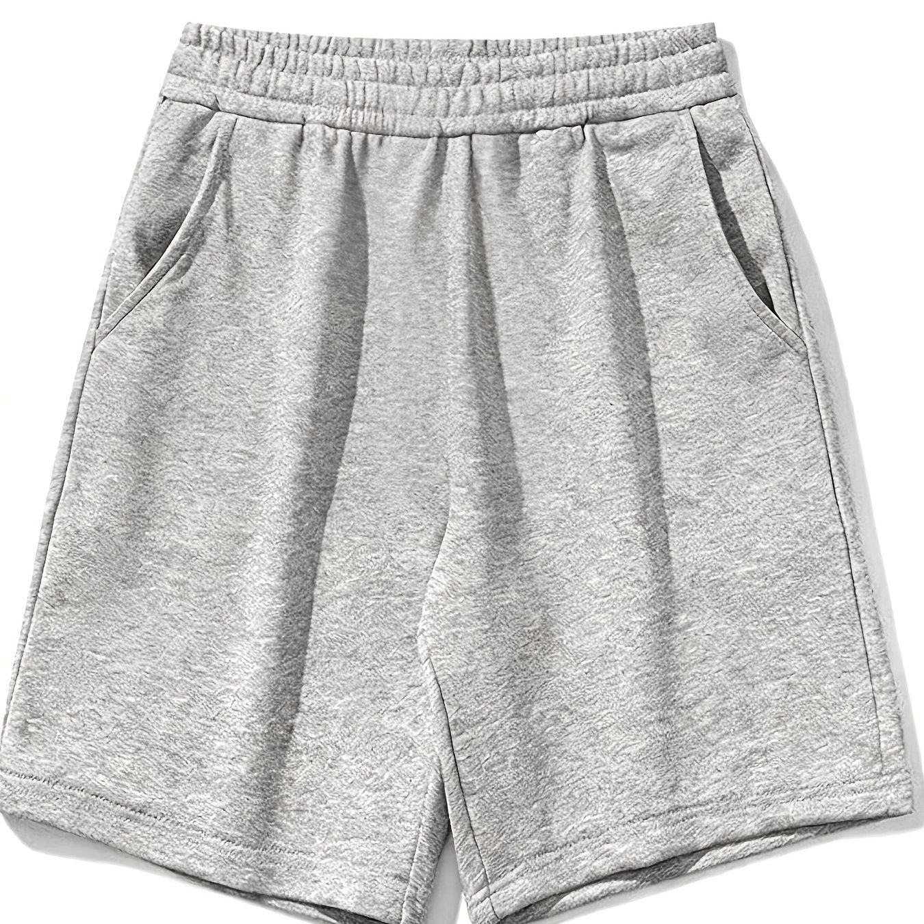 TEMU 2026 Kids Summer Shorts For Boys, Regular Fit, Stretch, Geometric Pattern, Fashionable, Breathable, Comfortable, Lightweight, Ideal For Everyday