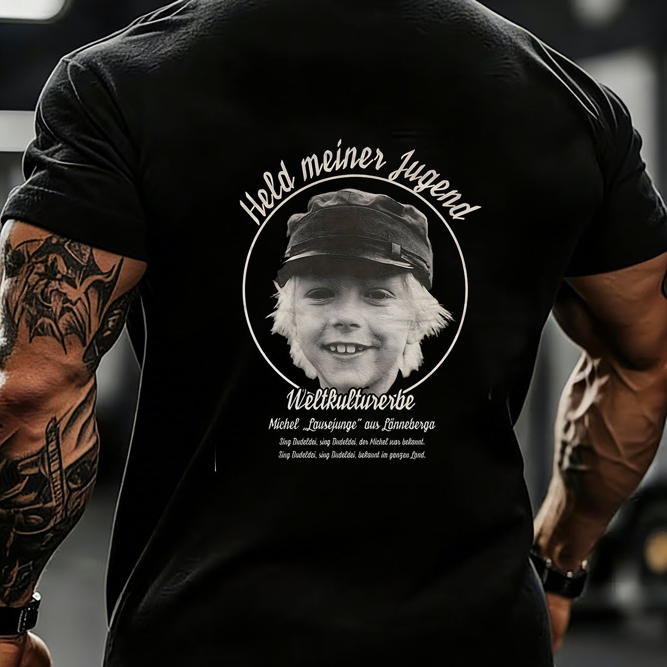 2026 Fashion Style W T-shirt Vintage @lanneberga Retro Graphic Tee - Bohemian , Breathable Casual Shirt For , Durable Round Neck T-shirt (machine Washable, Black) - Design, Plus Size