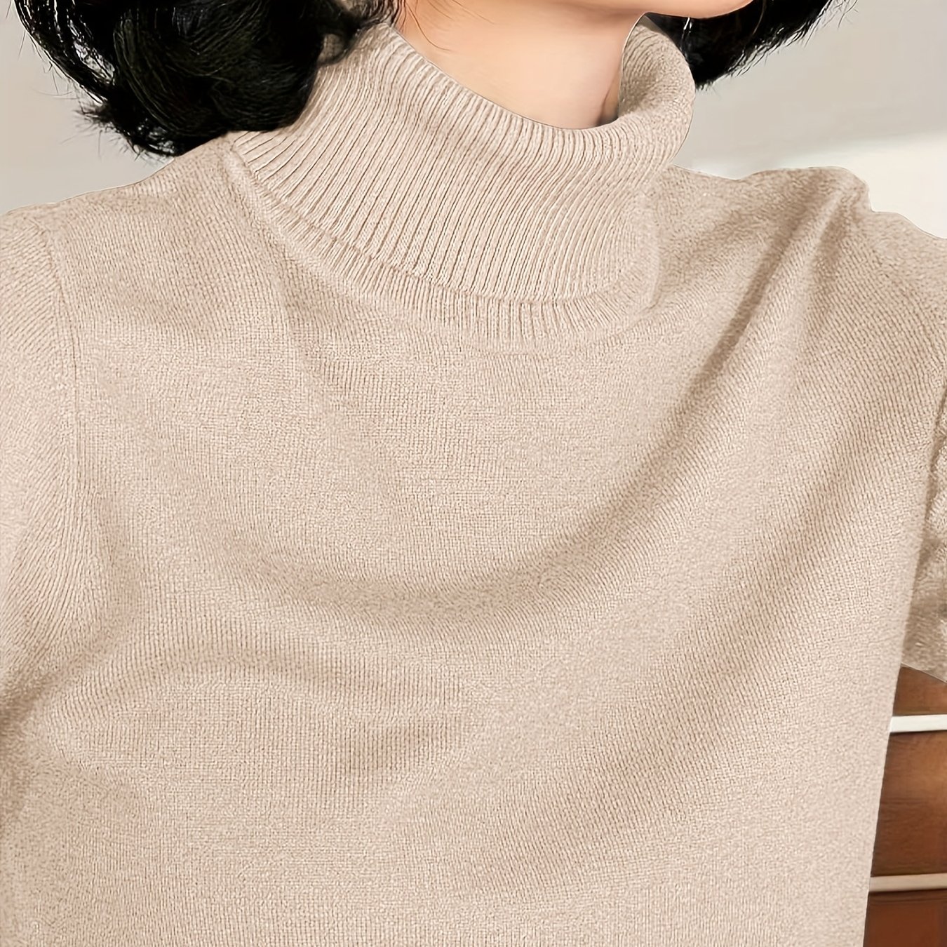 TEMU Pull élégant pour femmes à col