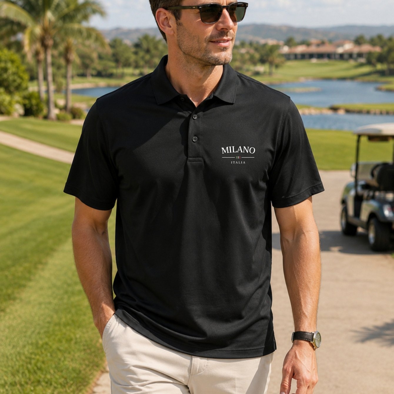 TEMU 's Featuring Text Theme Designed Cotton Blend High Quality Suitable For Summer Casual Business Outdoor Activities Gift For