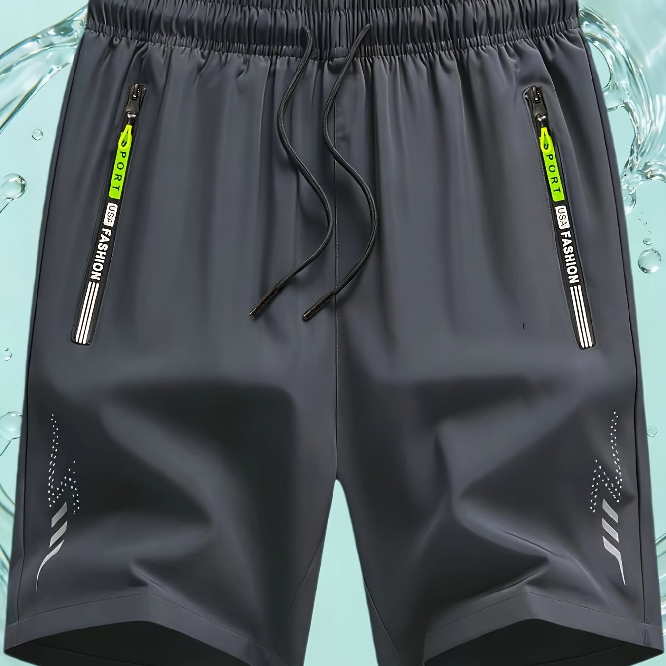 TEMU Summer Quick-dry Outdoor Sports Running Training Casual Beach Shorts Bermuda Shorts